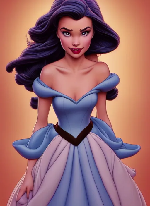 Prompt: gorgeous disney princess jack black, professionally retouched, muted colors, soft lighting, realistic, smooth face, full body shot, torso, dress, perfect eyes, sharp focus on eyes, 8 k, high definition, insanely detailed, intricate, elegant, art by j scott campbell and artgerm