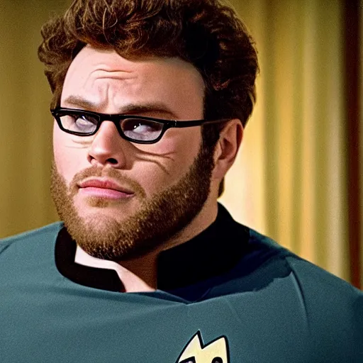 Image similar to Seth Rogan in Star Trek