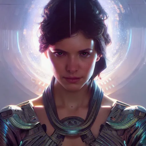 Prompt: cinematic screenshot artificial intelligence love you image ; crisp sharp focus ; ultra realistic, concept art, intricate details, hdr, highly detailed, photorealistic, octane render, 8 k, unreal engine. art by artgerm and greg rutkowski and charlie bowater and magali villeneuve and alphonse mucha