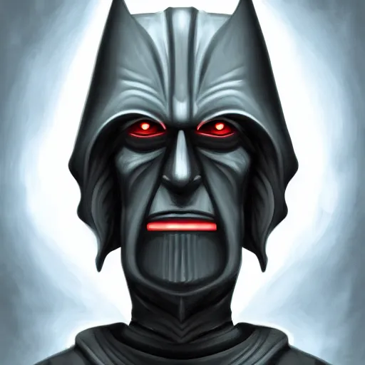 Image similar to digital painting of a dark lord of the sith, very realistic