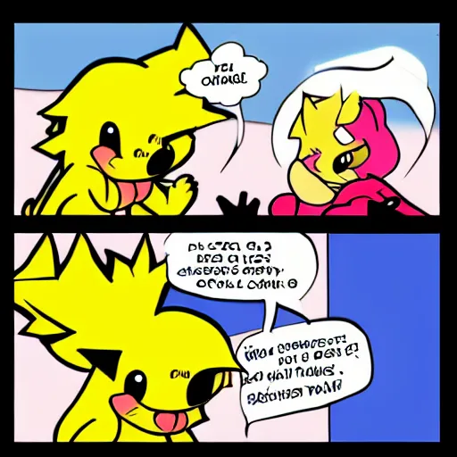 Prompt: chris chan sonichu comic