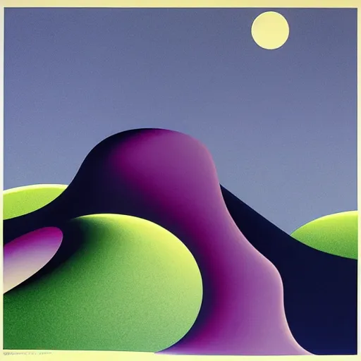 Image similar to serigraph illustrations by american artist eyvind earle