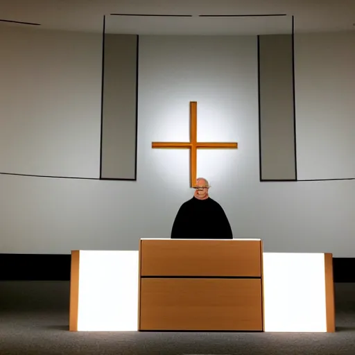 Image similar to jonathan ive dieter rams unitarian altar