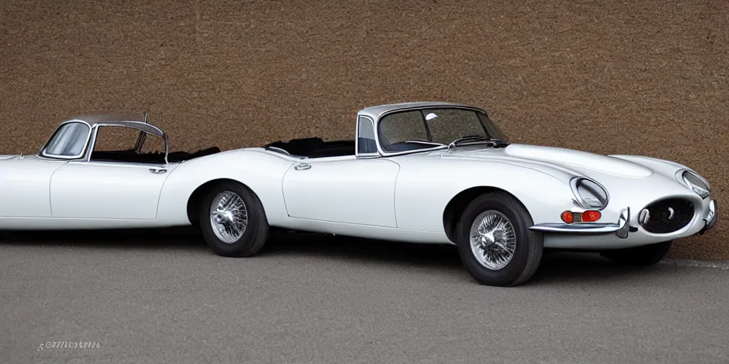 Prompt: “1960s Jaguar XKR”