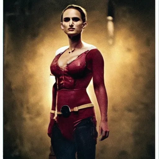 Image similar to natalie portman as a porkchop mutant hybrid,