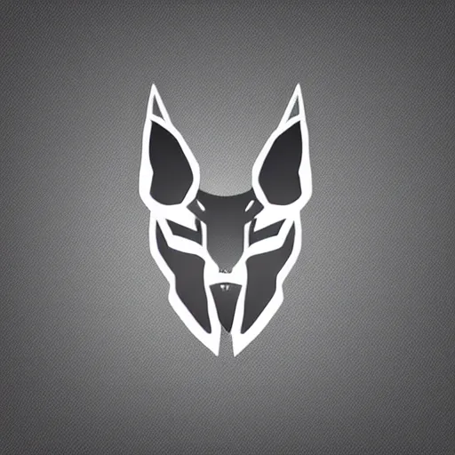 Prompt: futuristic minimalistic stylised logo of a lynx head, symmetrical, white with black background, elite dangerous, cyberpunk, smooth vector image