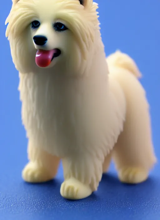 Image similar to 80mm resin detailed miniature of fluffy dog, Product Introduction Photos, 4K, Full body