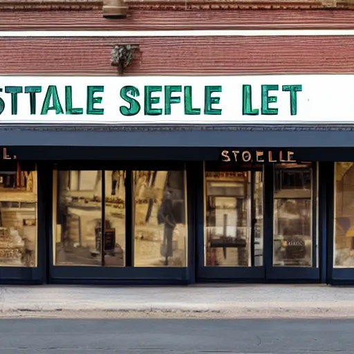 Prompt: a storefront sign saying'stable diffusion is the best!!! ', 4 k, 8 k