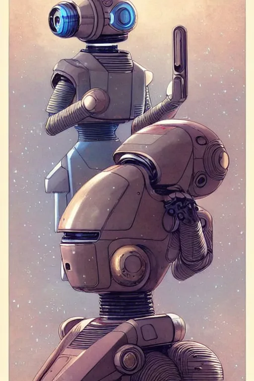 Prompt: design only! ( ( ( ( ( 2 0 5 0 s retro future art robots and androids designs borders lines decorations space machine. muted colors. ) ) ) ) ) by jean - baptiste monge!!!!!!!!!!!!!!!!!!!!!!!!!!!!!!