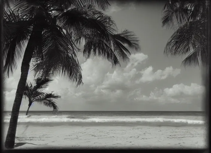 Image similar to a detailed photograph of a day at the beach by sally mann, photoreal, 4 k