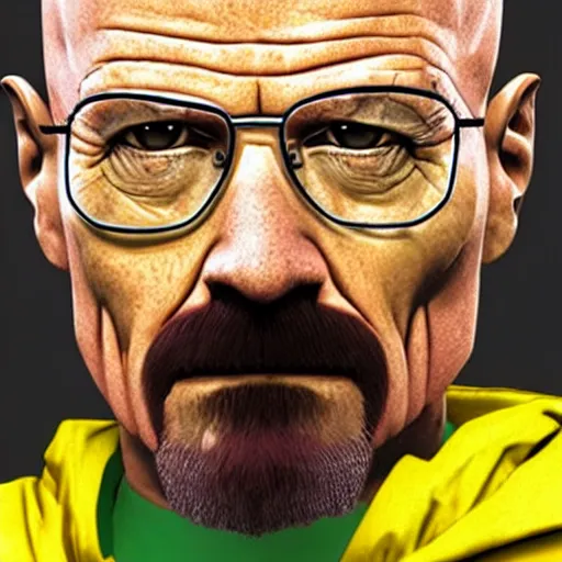 Image similar to Walter White as Gordon Freeman