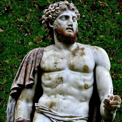 Prompt: Roman god of hangovers.