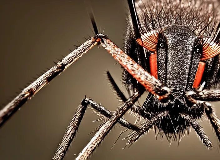 Image similar to close up of mosquito, wildlife photography, nikon d 7 5 0, macro view, super - resolution microscopy, closeup, zoom, shutter speed 1 / 1 0 0 0, f / 2. 8, 3 2 k, ultra - hd, super - resolution, natural lighting, insanely detailed and intricate, hypermaximalist, elegant, ornate, hyper realistic, super detailed