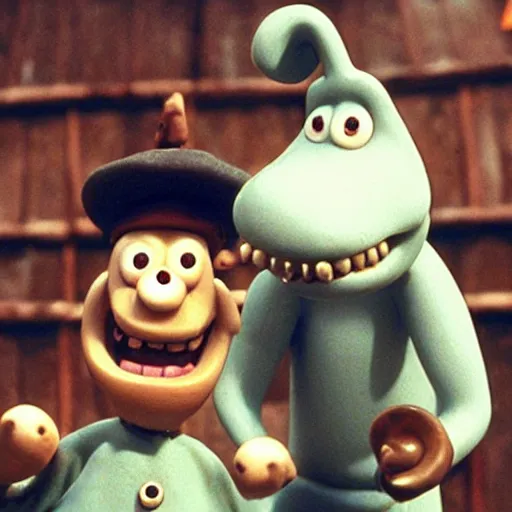 Prompt: Wallace and Gromit