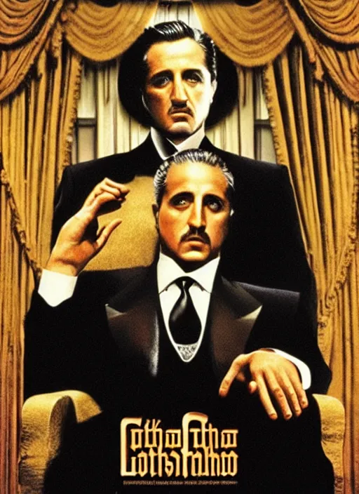 Image similar to dvd box art for the godfather 4