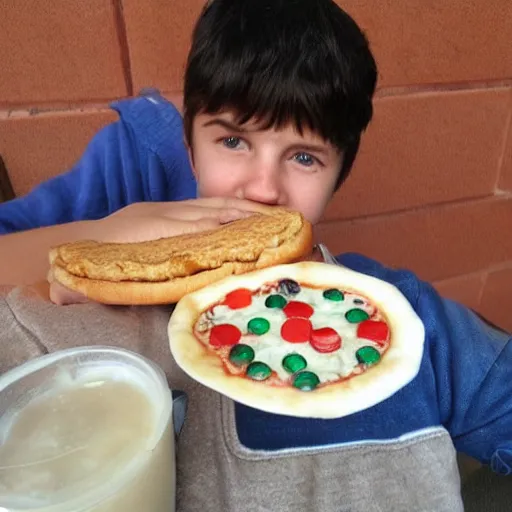 Prompt: I love icecrem in the morning while I go to the supermarket buy bread to make cofebreak at work because my woman likes tea with biscoits, my son is young and likes to play computer games, my dad is old on wheelchair, i like to play guitar and make pizza at Sundays