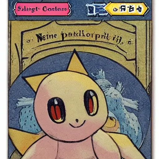 Prompt: a pokemon card from the 1 6 th century