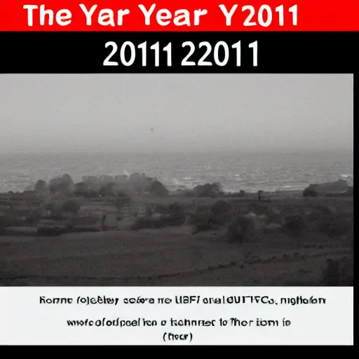 Prompt: the year 2 0 1 1