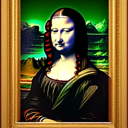 Image similar to real life monalisa