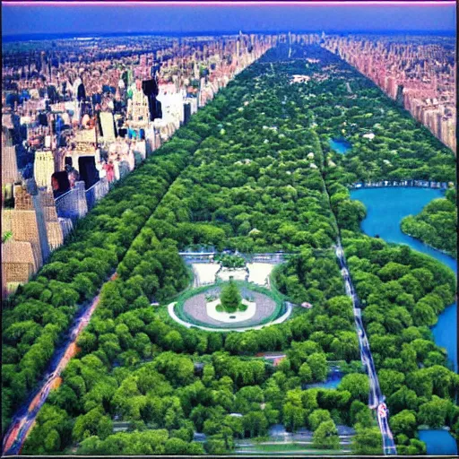 Image similar to Central Park New York, google maps