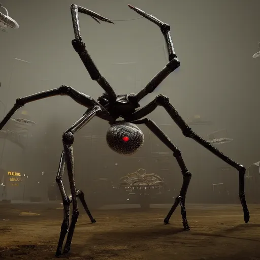 Prompt: arachno - putinism, dystopian art, award winning, trending on artstation, unreal engine