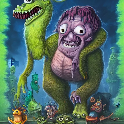 Image similar to chris ryniak monster