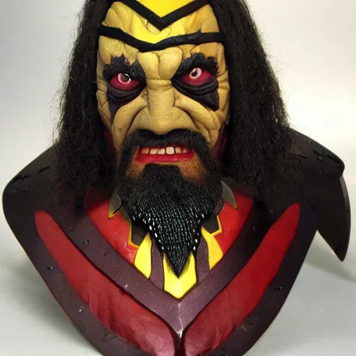 Prompt: the Klingon Chancellor from Star Trek Deep Space Nine