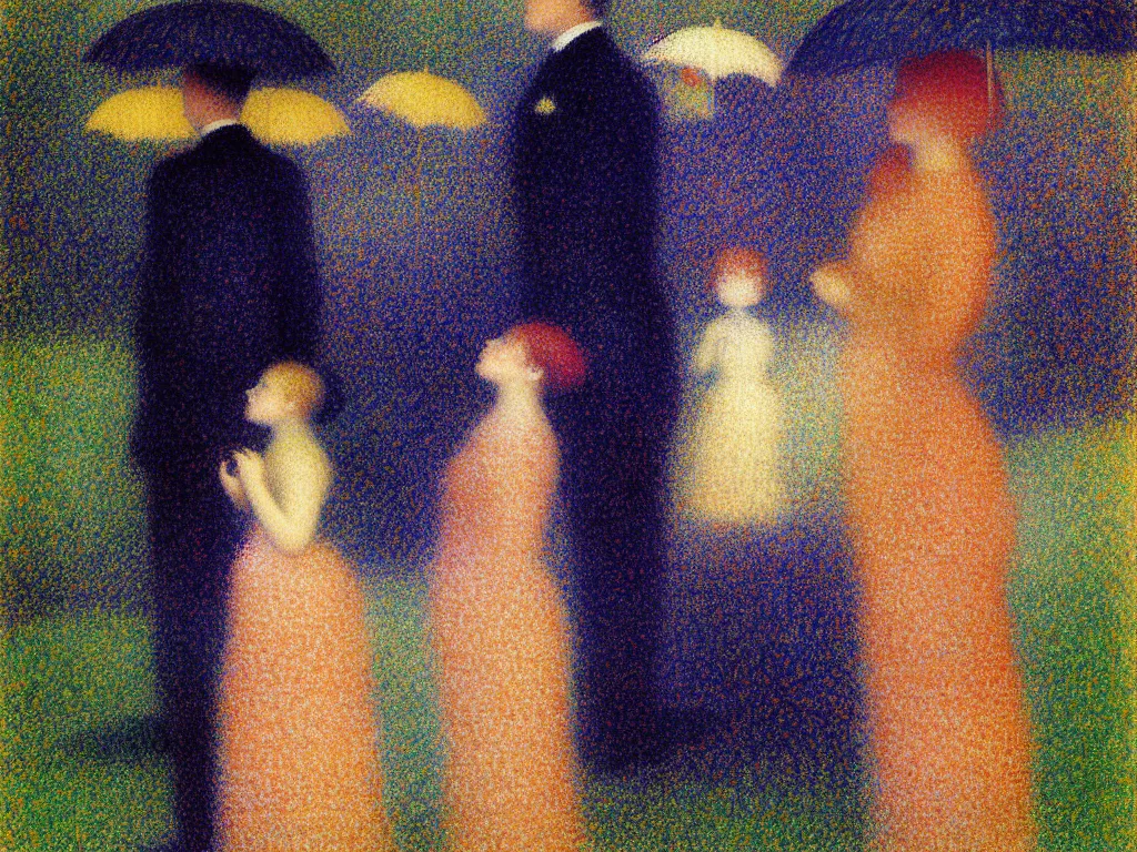 Image similar to fragrance advertising campaign by georges seurat, very beautiful, highly detailed, intricate