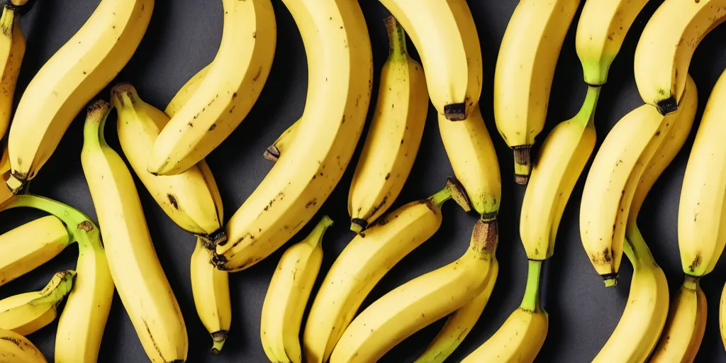 Image similar to a hyperrealistic photo of a bunch of bananas with arms and legs