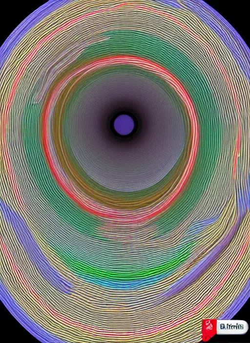 Prompt: toroidal jpeg compression