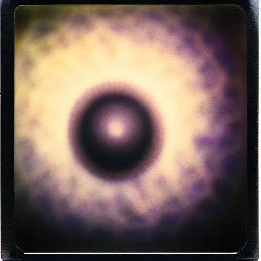 Prompt: beautiful, award winning photo of a azathoth, hyperealistic detailed photography polaroid, 5 0 mm lens, motion blur, grainy image