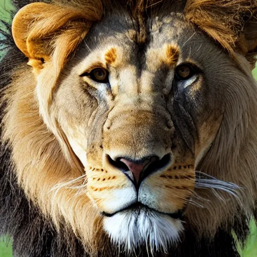 Image similar to photo of a lion