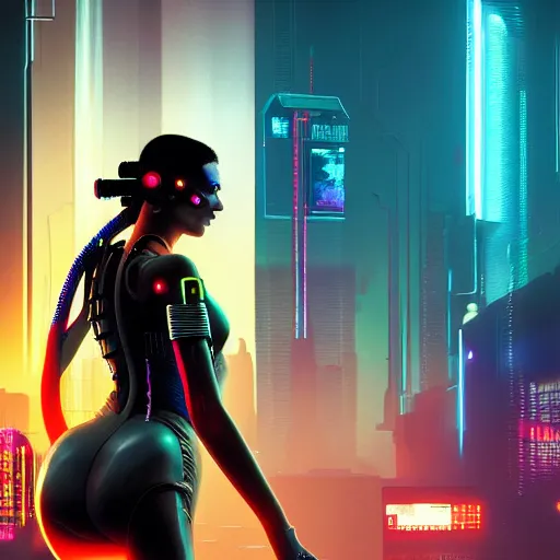 Image similar to cable plugged into cyberdeck, back of head, cyberpunk woman, computer, 1 9 7 9 omni magazine cover, style by vincent di fate, cyberpunk 2 0 7 7, 4 k resolution, unreal engine, daz