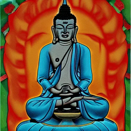 Image similar to gangsta buddha