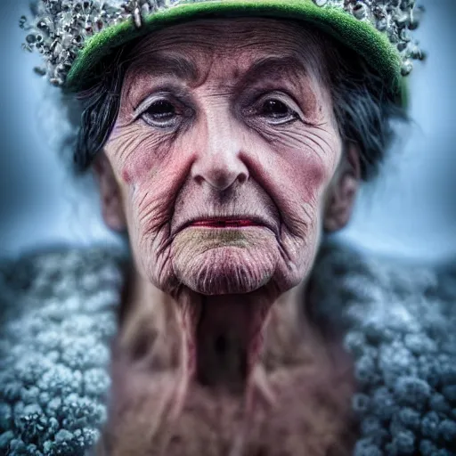 Image similar to stunning award winning hyperrealistic hdr 8 k highly detailed portrait photo of mrs. kerpople as a real human