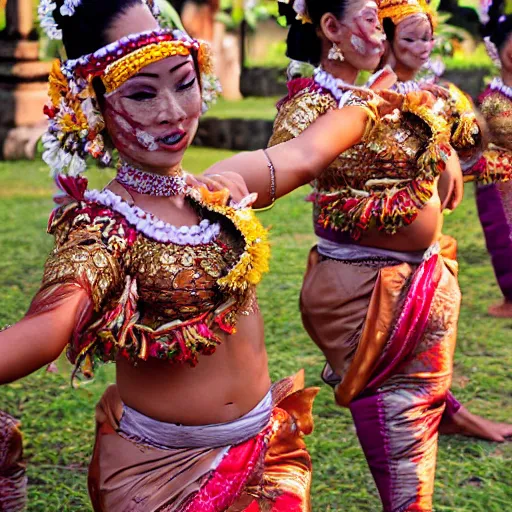 Prompt: Balinese dance
