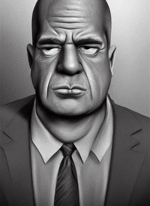 Prompt: Homer Simpson as a real person portrait, photograph, photo realism, detailed, 8k, hyper realism, alive, human