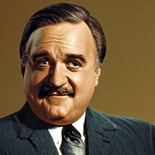 Prompt: mr. belvedere sitting down and injuring himself, photorealistic, television still,