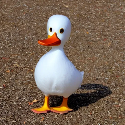Prompt: duck with arms