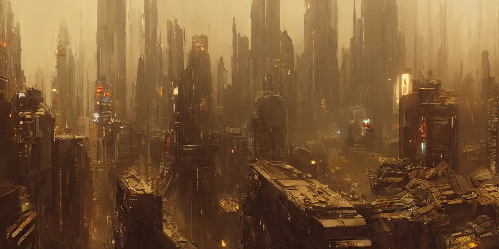 a painting of a cinematic keyframe of a cyberpunk | Stable Diffusion ...