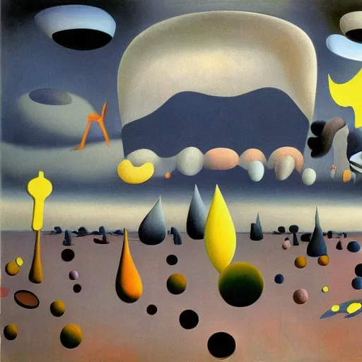 Prompt: art by Yves Tanguy