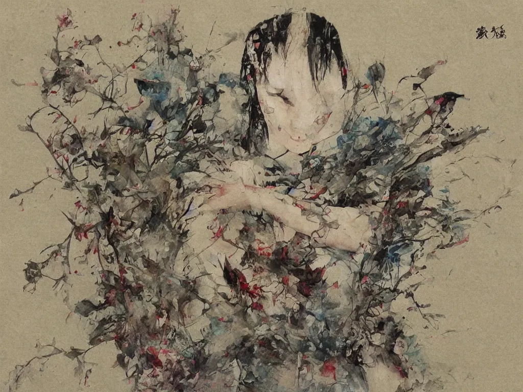 Image similar to an artwork by guo - qian