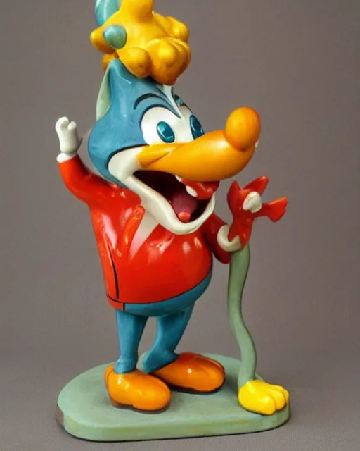 Image similar to Disney, discontinued character Crazy Cat, 1940, figurine, detailed product photo