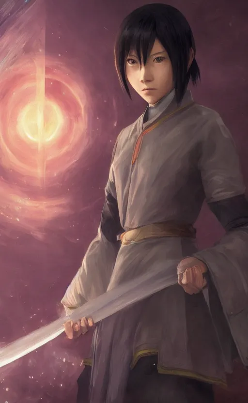 Image similar to a girl from final fantasy live action, toph beifong from the last airbender, evocative, mystical night, very very very very detailed, award winning, masterpiece digital painting by greg rutkowski, alex grey, artstation, 4 k wallpaper