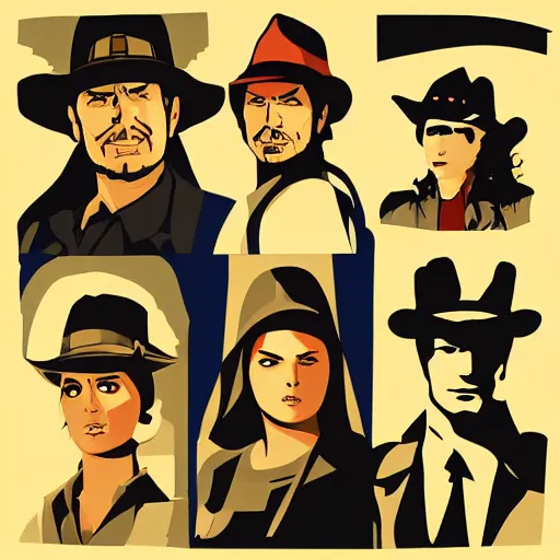Image similar to face icon vector minimalist raiders of the lost ark 1 9 8 1 by artstation loftis cory fanart bechdel alison and davison craig