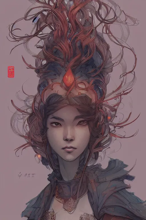 Image similar to cromotea, sketch and art by jacqueline e, color by bo feng lin