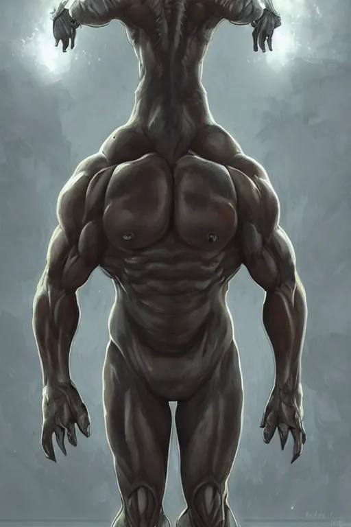 Prompt: splash art of a monstrously buff and muscular anthro horse male test subject at a research facility of experimental combat troopers, experimental tight bodysuit, full body, highly detailed, digital painting, trending on artstation, concept art, sharp smooth focus, illustration, art by artgerm and greg rutkowski and alphonse mucha