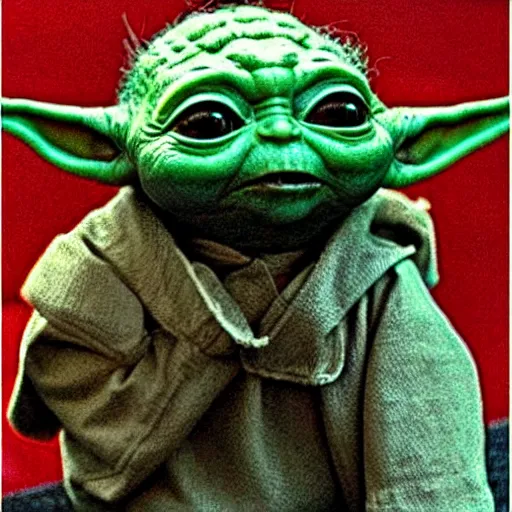 Image similar to baby yoda by Junji ito