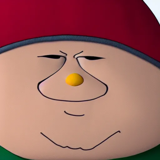 Prompt: ultra realistic 4 k photorealistic eric cartman from southpark - n 9