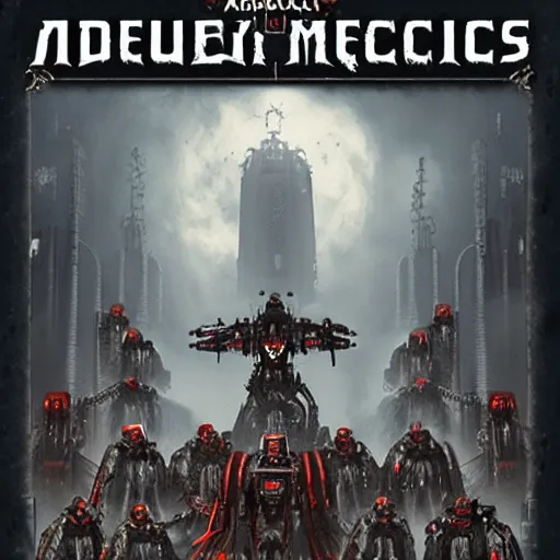 Image similar to adeptus mechanicus